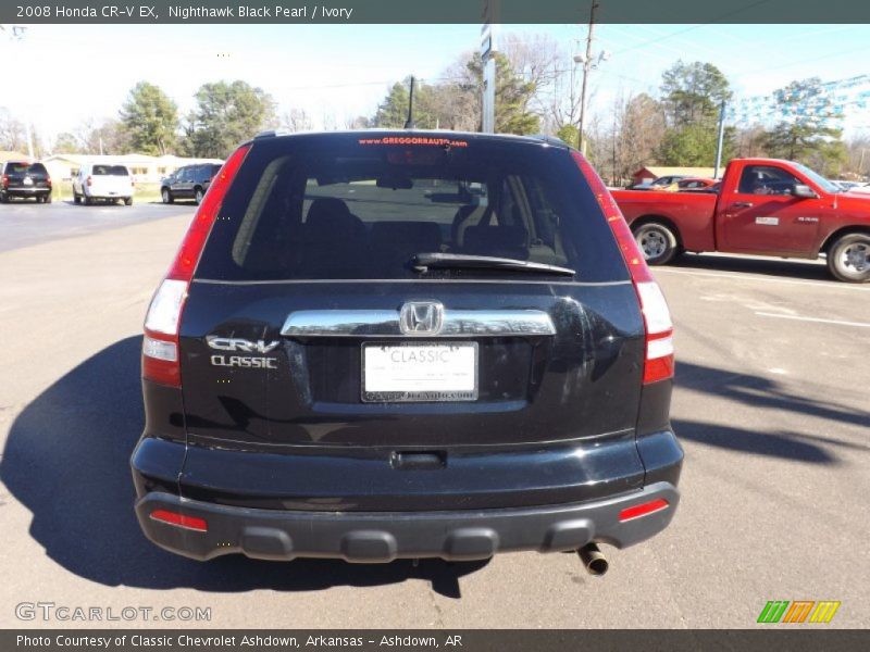 Nighthawk Black Pearl / Ivory 2008 Honda CR-V EX