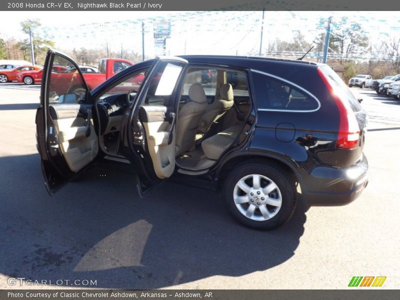 Nighthawk Black Pearl / Ivory 2008 Honda CR-V EX
