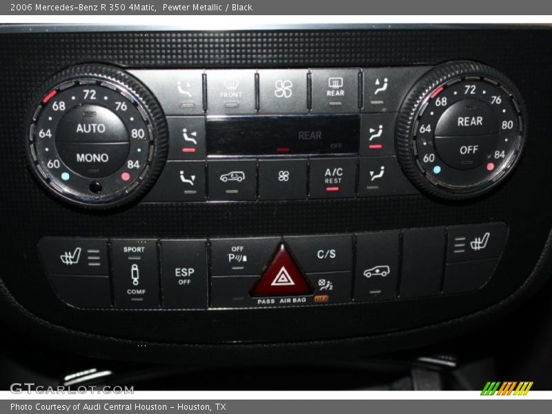 Controls of 2006 R 350 4Matic