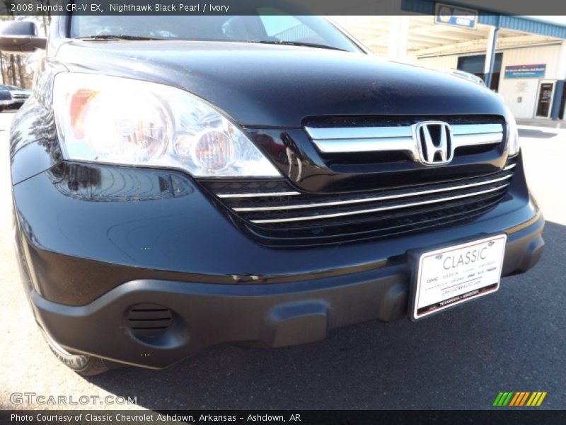 Nighthawk Black Pearl / Ivory 2008 Honda CR-V EX