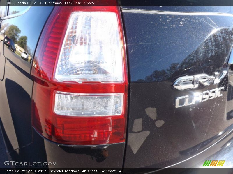 Nighthawk Black Pearl / Ivory 2008 Honda CR-V EX