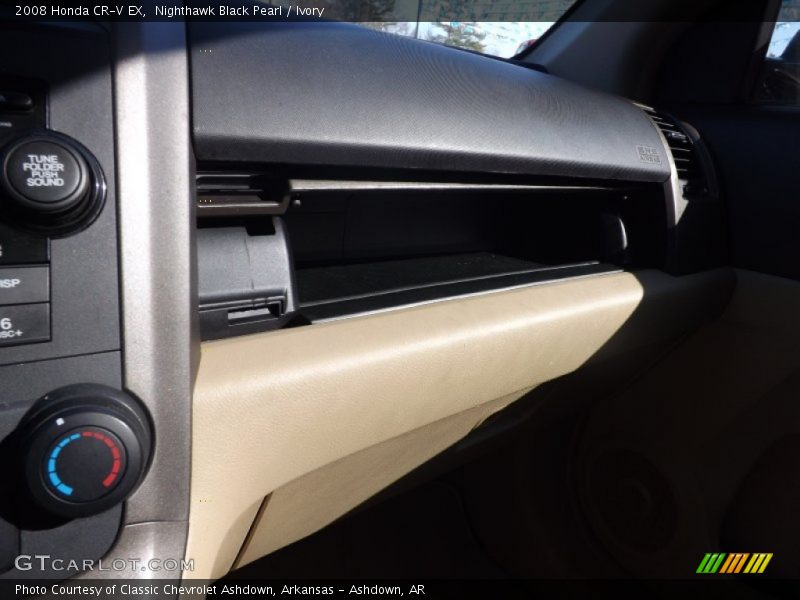 Nighthawk Black Pearl / Ivory 2008 Honda CR-V EX