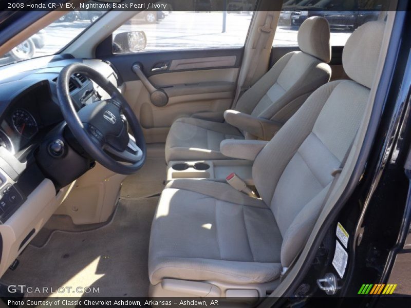 Nighthawk Black Pearl / Ivory 2008 Honda CR-V EX