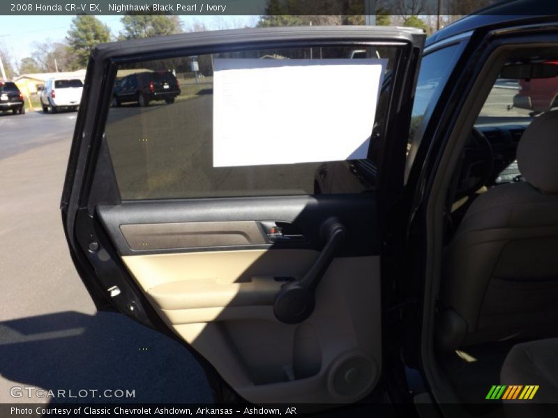 Nighthawk Black Pearl / Ivory 2008 Honda CR-V EX