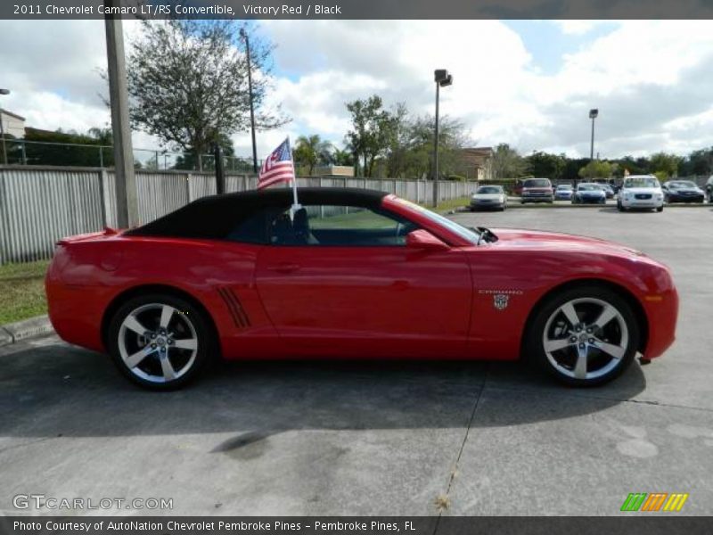 Victory Red / Black 2011 Chevrolet Camaro LT/RS Convertible