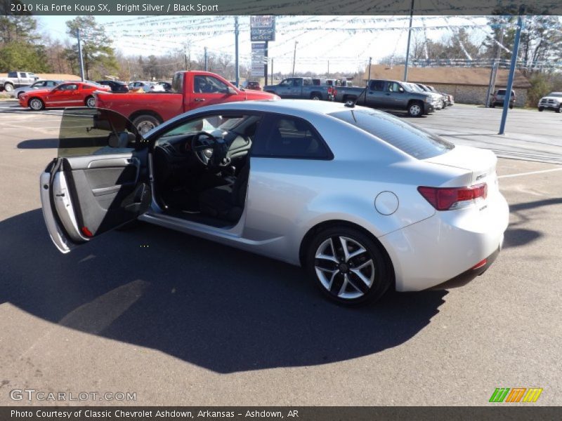 Bright Silver / Black Sport 2010 Kia Forte Koup SX