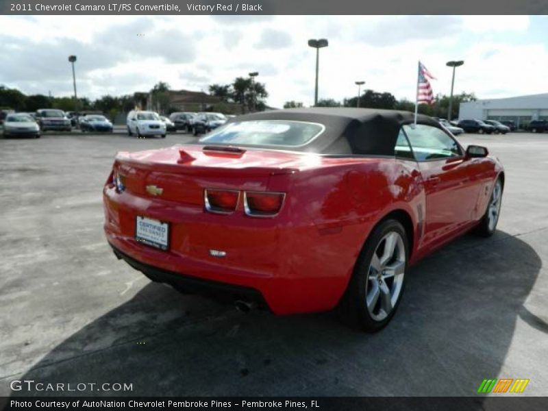 Victory Red / Black 2011 Chevrolet Camaro LT/RS Convertible