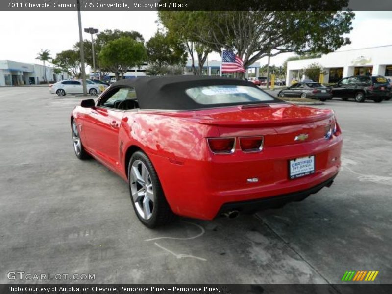 Victory Red / Black 2011 Chevrolet Camaro LT/RS Convertible