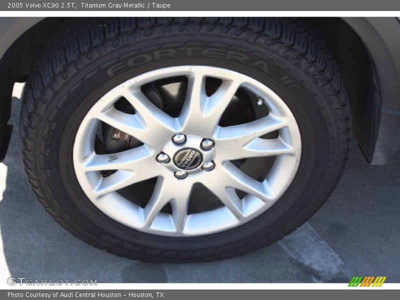 Titanium Gray Metallic / Taupe 2005 Volvo XC90 2.5T