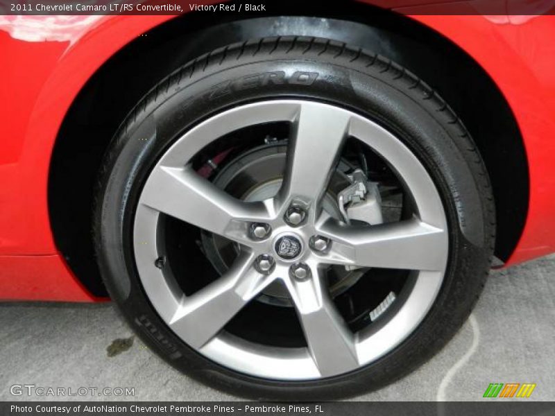 Victory Red / Black 2011 Chevrolet Camaro LT/RS Convertible