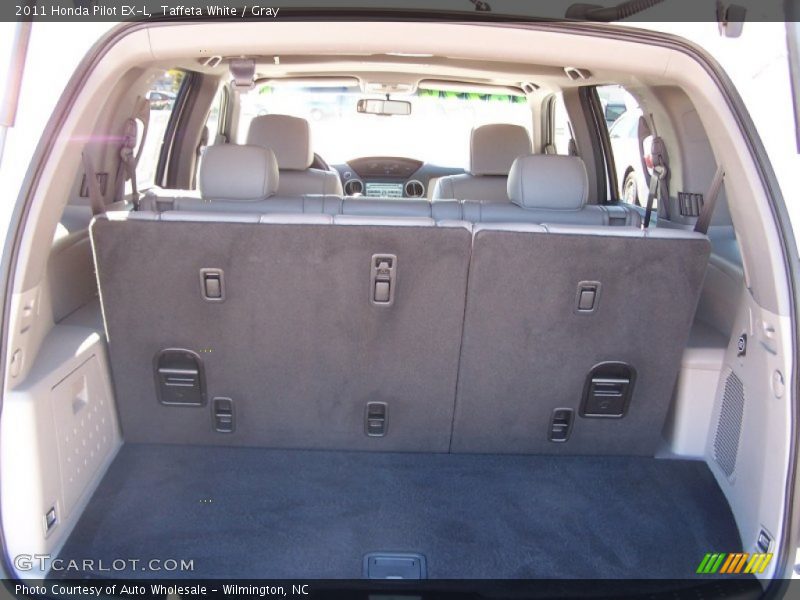 Taffeta White / Gray 2011 Honda Pilot EX-L