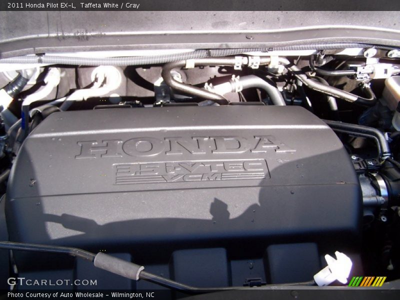 Taffeta White / Gray 2011 Honda Pilot EX-L
