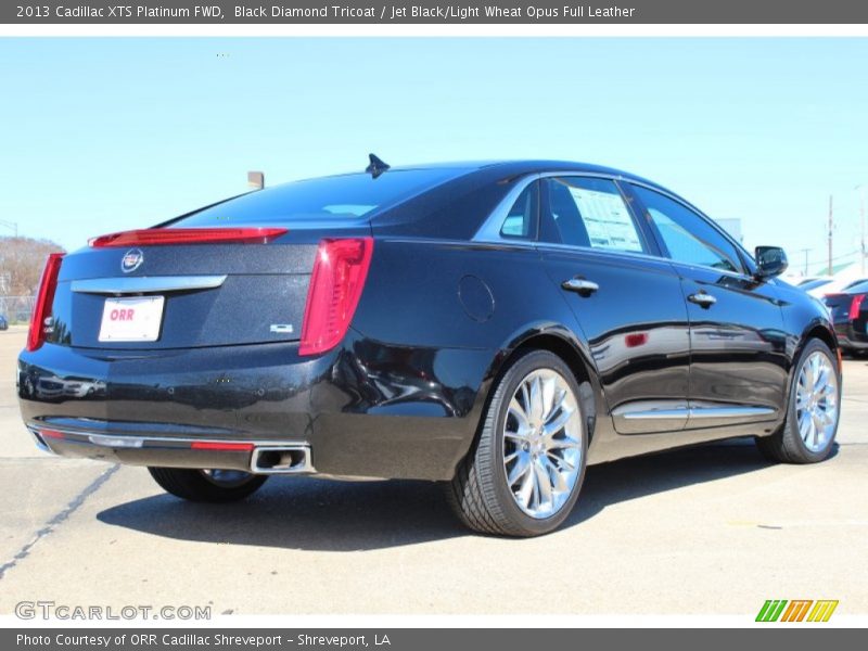 Black Diamond Tricoat / Jet Black/Light Wheat Opus Full Leather 2013 Cadillac XTS Platinum FWD