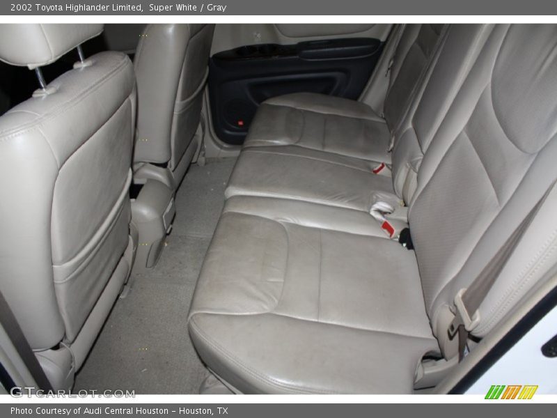 Super White / Gray 2002 Toyota Highlander Limited