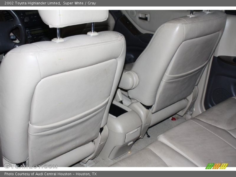 Super White / Gray 2002 Toyota Highlander Limited