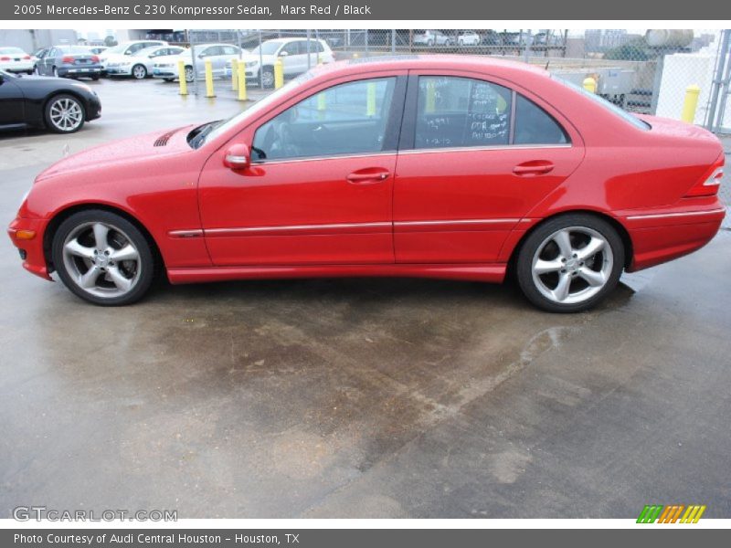  2005 C 230 Kompressor Sedan Mars Red