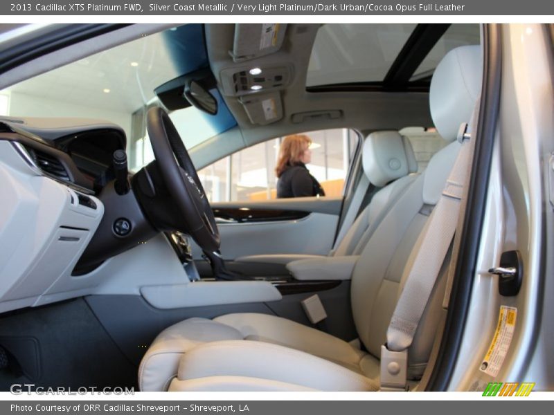 Silver Coast Metallic / Very Light Platinum/Dark Urban/Cocoa Opus Full Leather 2013 Cadillac XTS Platinum FWD