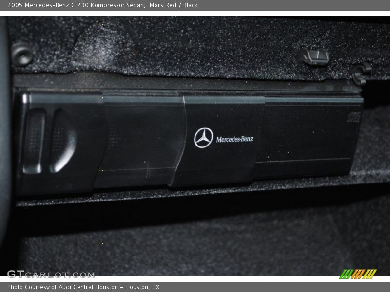 Mars Red / Black 2005 Mercedes-Benz C 230 Kompressor Sedan