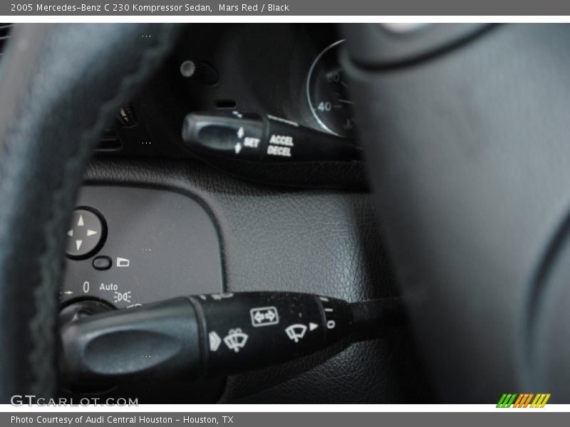 Mars Red / Black 2005 Mercedes-Benz C 230 Kompressor Sedan