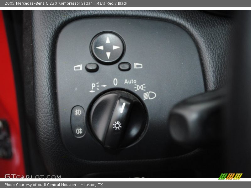 Controls of 2005 C 230 Kompressor Sedan