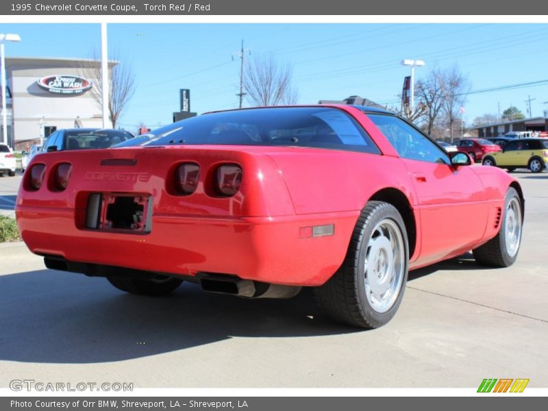 Torch Red / Red 1995 Chevrolet Corvette Coupe