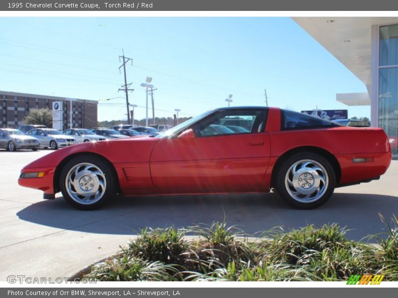 Torch Red / Red 1995 Chevrolet Corvette Coupe