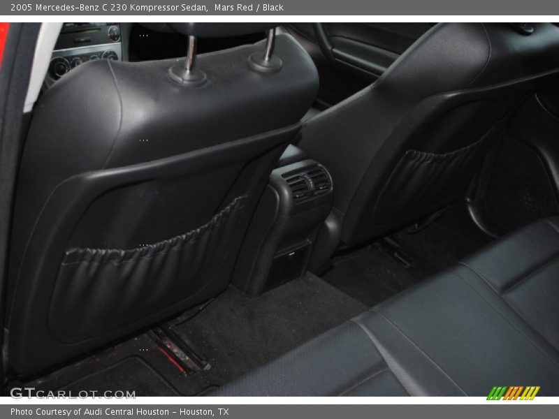Mars Red / Black 2005 Mercedes-Benz C 230 Kompressor Sedan
