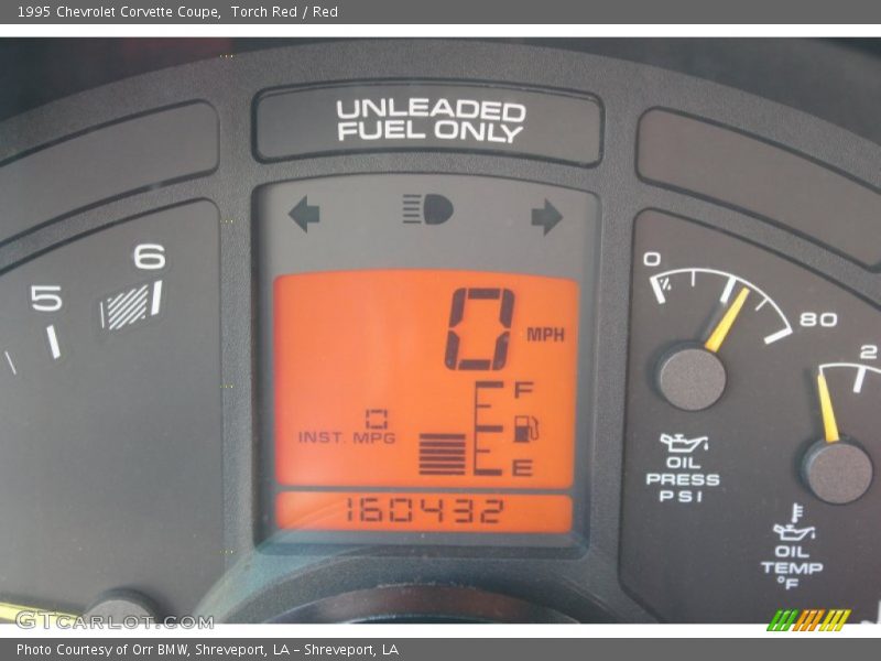  1995 Corvette Coupe Coupe Gauges