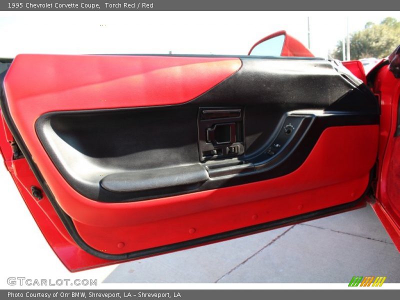 Door Panel of 1995 Corvette Coupe