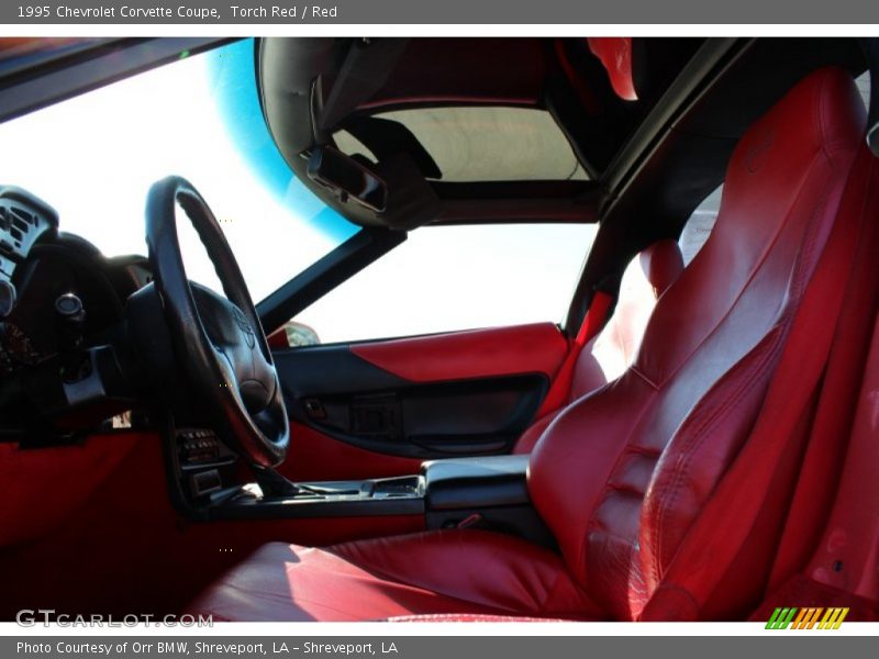 Torch Red / Red 1995 Chevrolet Corvette Coupe