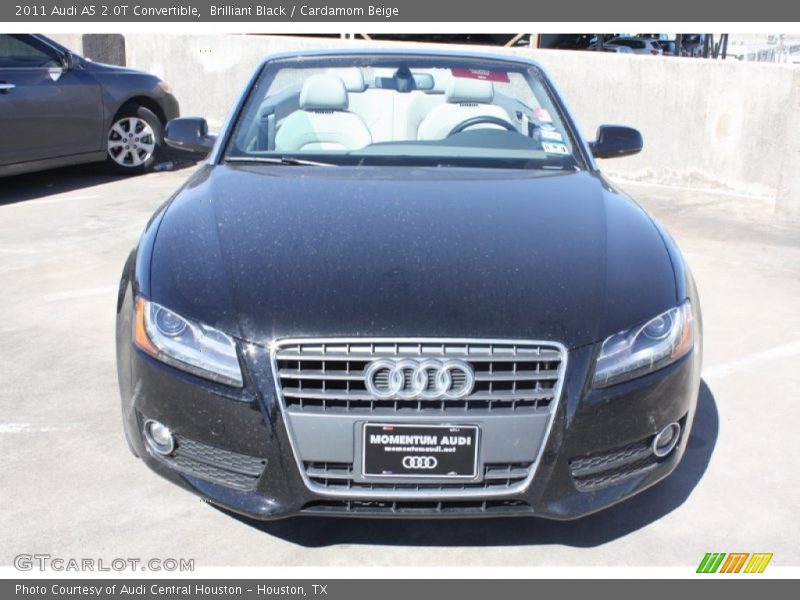 Brilliant Black / Cardamom Beige 2011 Audi A5 2.0T Convertible