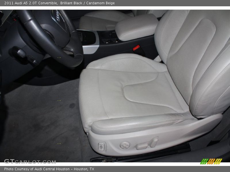 Brilliant Black / Cardamom Beige 2011 Audi A5 2.0T Convertible