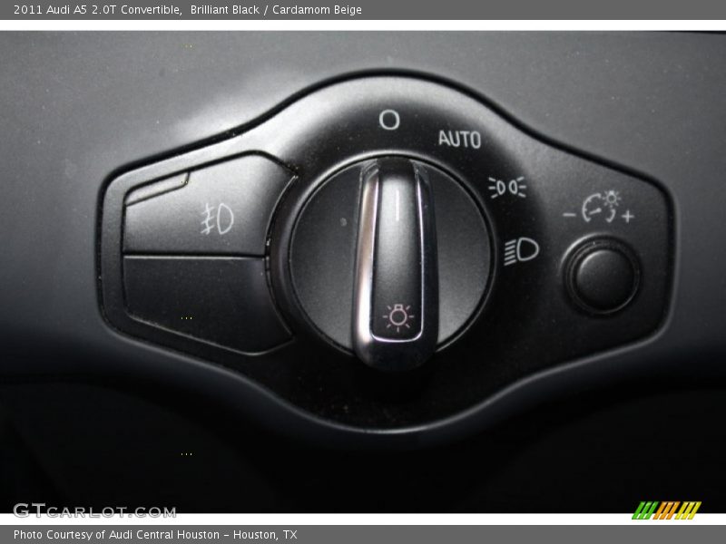 Brilliant Black / Cardamom Beige 2011 Audi A5 2.0T Convertible