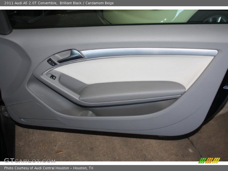 Brilliant Black / Cardamom Beige 2011 Audi A5 2.0T Convertible