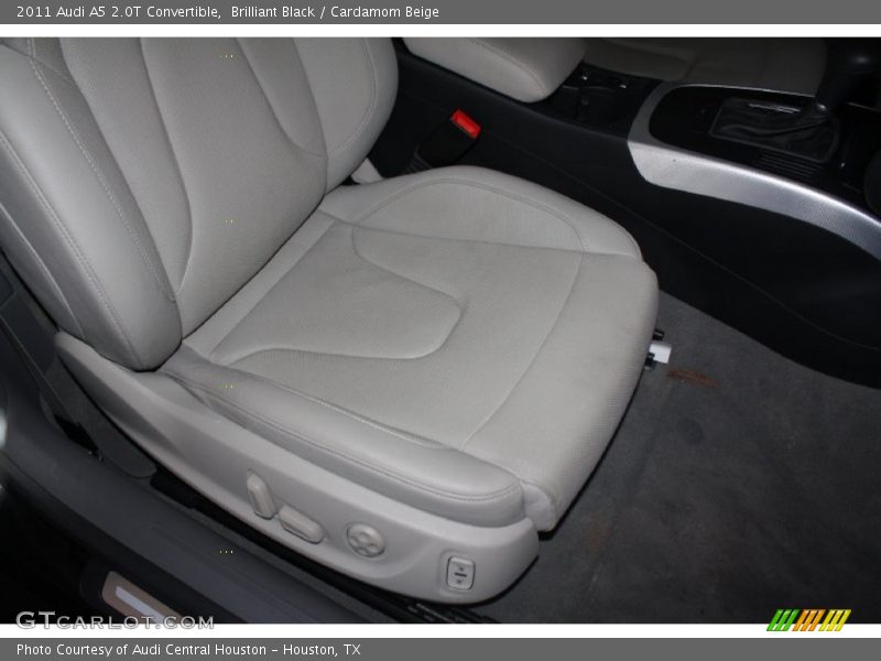 Brilliant Black / Cardamom Beige 2011 Audi A5 2.0T Convertible
