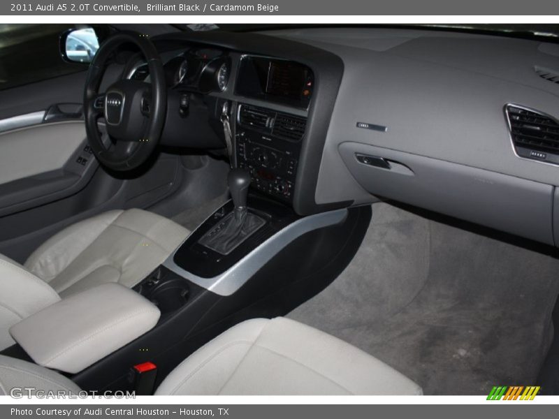Brilliant Black / Cardamom Beige 2011 Audi A5 2.0T Convertible