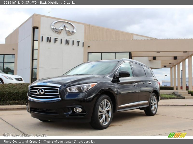 Black Obsidian / Graphite 2013 Infiniti JX 35 AWD