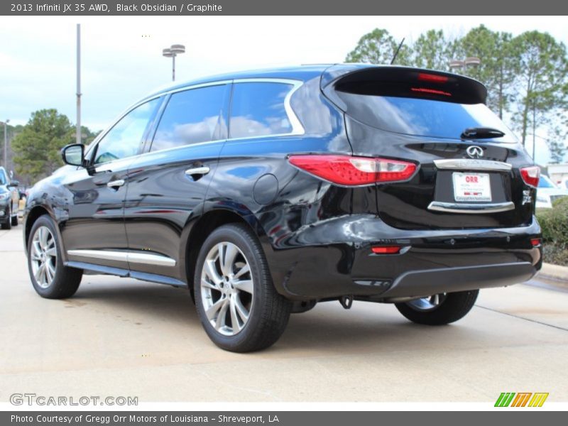 Black Obsidian / Graphite 2013 Infiniti JX 35 AWD