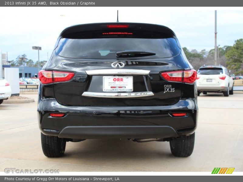 Black Obsidian / Graphite 2013 Infiniti JX 35 AWD