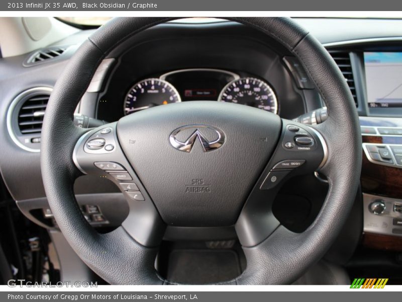 Black Obsidian / Graphite 2013 Infiniti JX 35 AWD