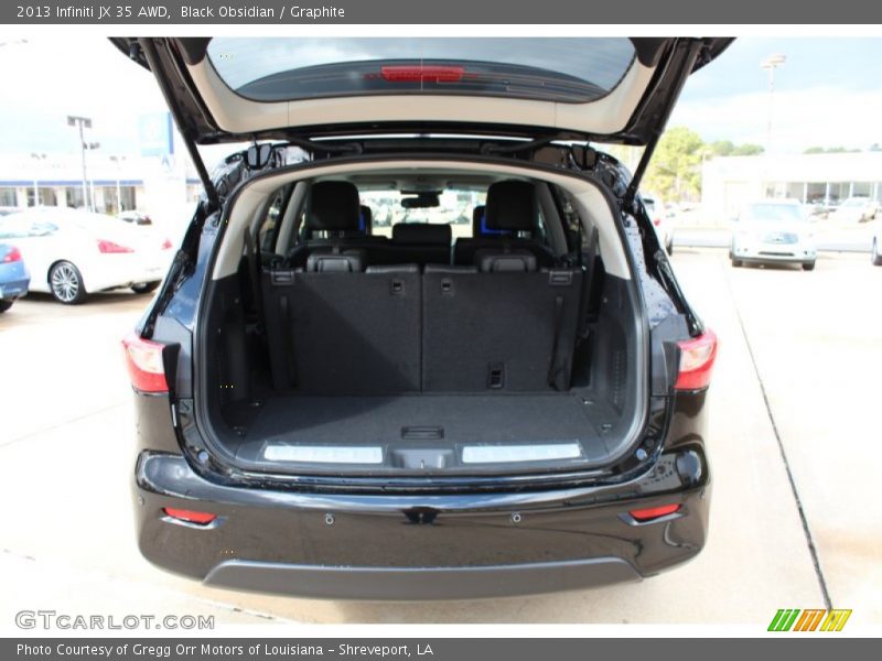 Black Obsidian / Graphite 2013 Infiniti JX 35 AWD