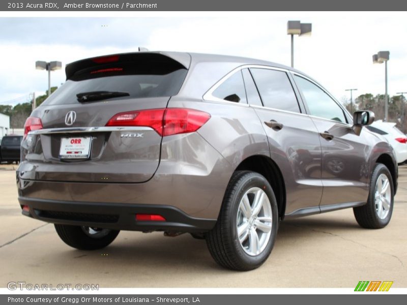 Amber Brownstone / Parchment 2013 Acura RDX