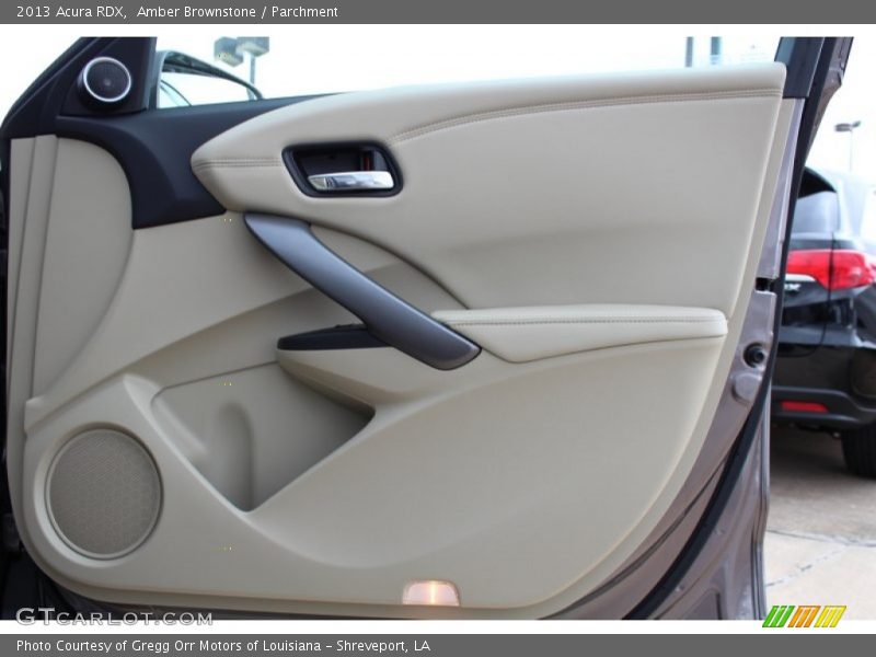 Amber Brownstone / Parchment 2013 Acura RDX