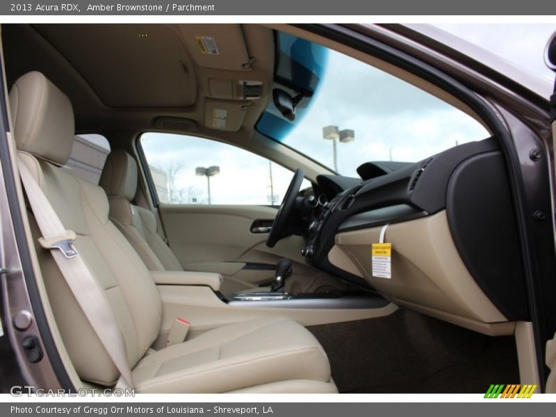 Amber Brownstone / Parchment 2013 Acura RDX