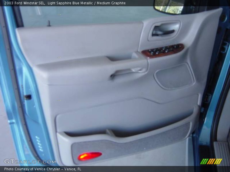 Light Sapphire Blue Metallic / Medium Graphite 2003 Ford Windstar SEL