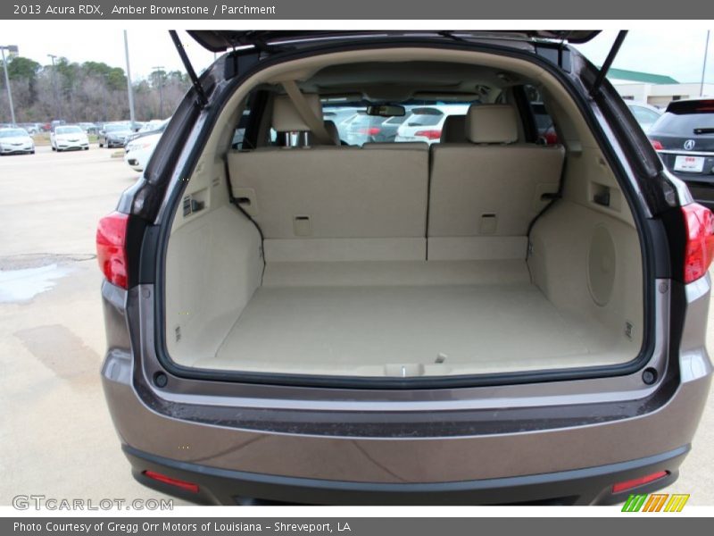  2013 RDX  Trunk