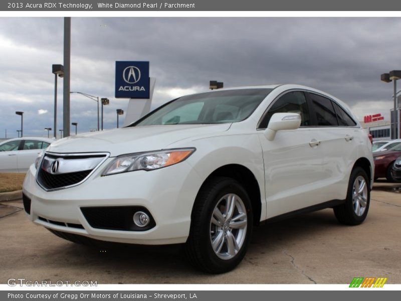 Front 3/4 View of 2013 RDX Technology