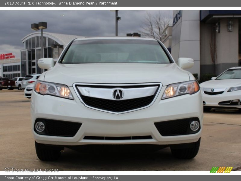 White Diamond Pearl / Parchment 2013 Acura RDX Technology