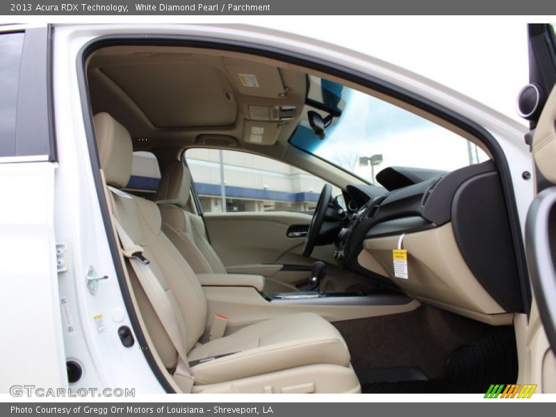 White Diamond Pearl / Parchment 2013 Acura RDX Technology