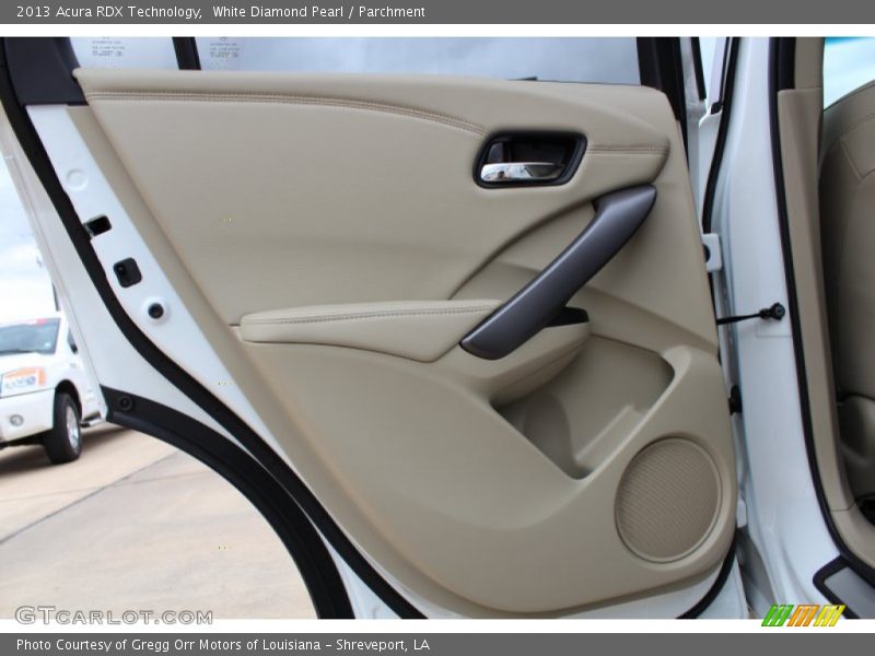 White Diamond Pearl / Parchment 2013 Acura RDX Technology